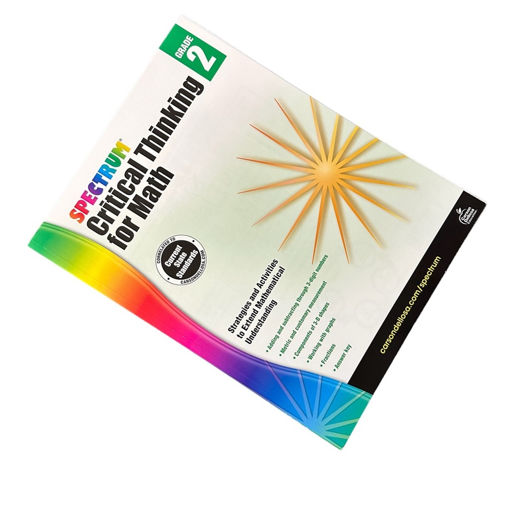 SPECTRUM Critical Thinking Workbook Grade 2 NEW